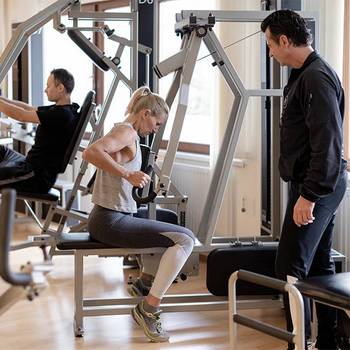 Fitnesstraining im REDUCE Hotel Vital****S