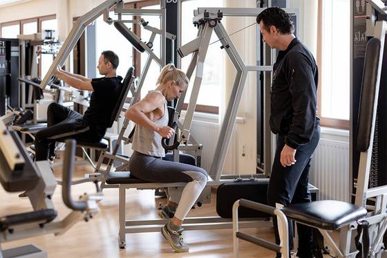 Fitnesstraining im REDUCE Hotel Vital****S