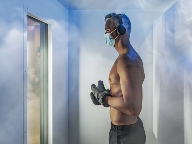 Kryotherapie in der Kältekammer
