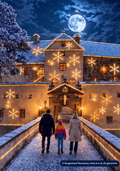 Wintermärchen auf der Burg Schlaining
