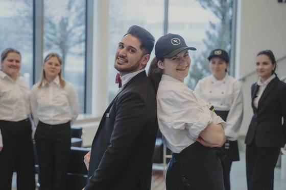 Lehrlinge in der Gastronomie im Reduce Gesundheitsresort in Bad Tatzmannsdorf