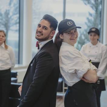 Lehrlinge in der Gastronomie im Reduce Gesundheitsresort in Bad Tatzmannsdorf Lehrlinge in der Gastronomie im Reduce Gesundheitsresort in Bad Tatzmannsdorf