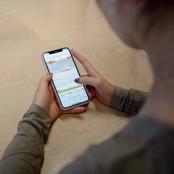 Ergebnisse auf der My Autonom Health -App