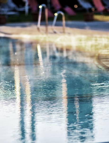 Thermenpool im Freien im Reduce Hotel Vital in Bad Tatzmannsdorf