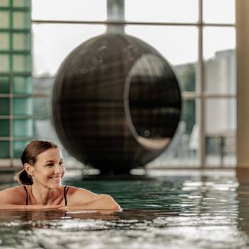 Entspannte Auszeit im Thermenbereich im REDUCE Hotel Vital