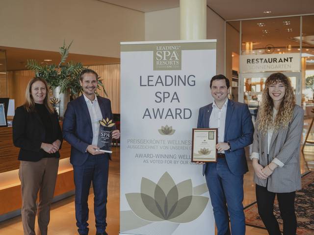 Leading Spa Award 2023 für das REDUCE Hotel Vital****S in Bad Tatzmannsdorf