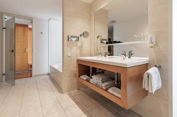 Badezimmer Hotel Vital