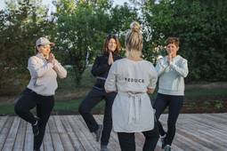 Yoga-Deck im REDUCE Yoga-Deck im REDUCE