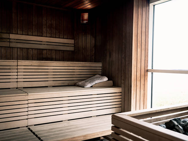 Saunabereich im Hotel Vital