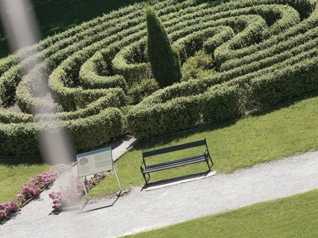 Das Labyrinth im Kurpark Bad Tatzmannsdorf