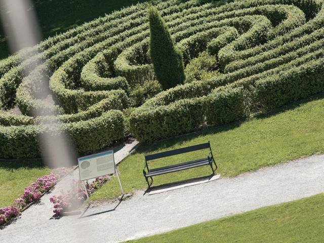 Labyrinth im Kurpark