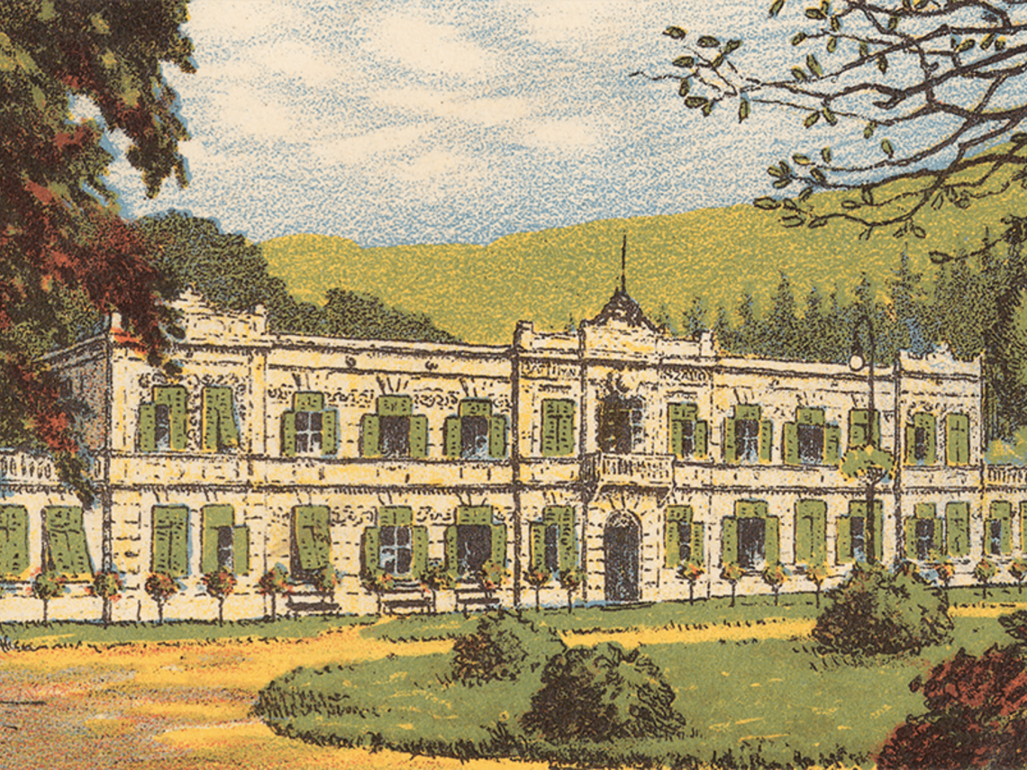 grafische Darstellung Kurbad Tatzmannsdorf GmbH im Jahr 1907