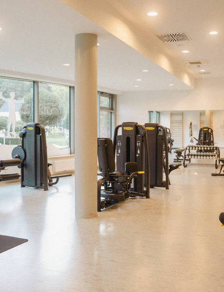 Fitnessraum in den REDUCE Kurhotels