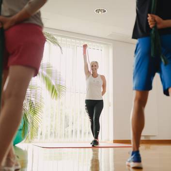 Bewegungseinheit im REDUCE Gesundheitsresort