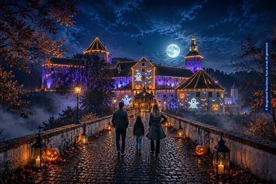 Halloween-Erlebnis auf der Burg Schlaining Halloween-Erlebnis auf der Burg Schlaining
