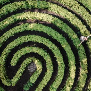 Labyrinth im Kurpark Bad Tatzmannsdorf