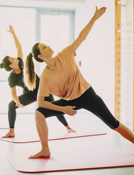 Yogastunde im REDUCE Gesundheitsresort