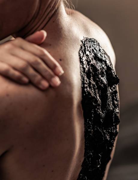 entzündungshemmende Moorpackung