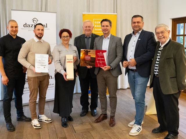 DAZUMAL Arkadenheuriger ist Moorochsenwirt des Jahres 2025