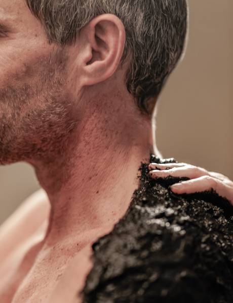 entzündungshemmende Moorpackung