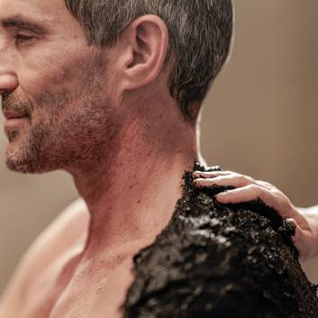 Entzündungshemmende Moorpackung