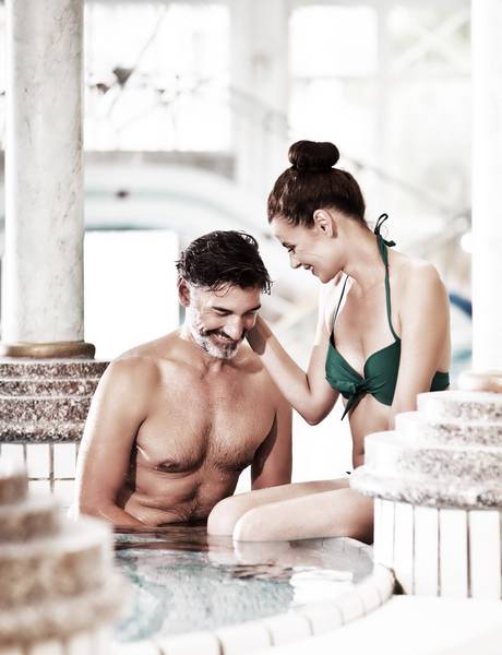 Römischer Thermengarten im REDUCE Hotel Thermal****S