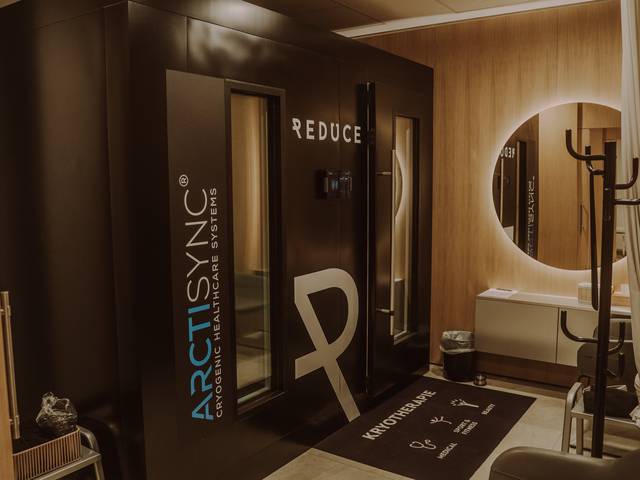 Kältekammer im REDUCE Gesundheitsresort