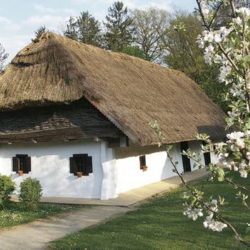 Bauernhof im Reduce Freilichtmuseum Bad Tatzmannsdorf im Burgenland