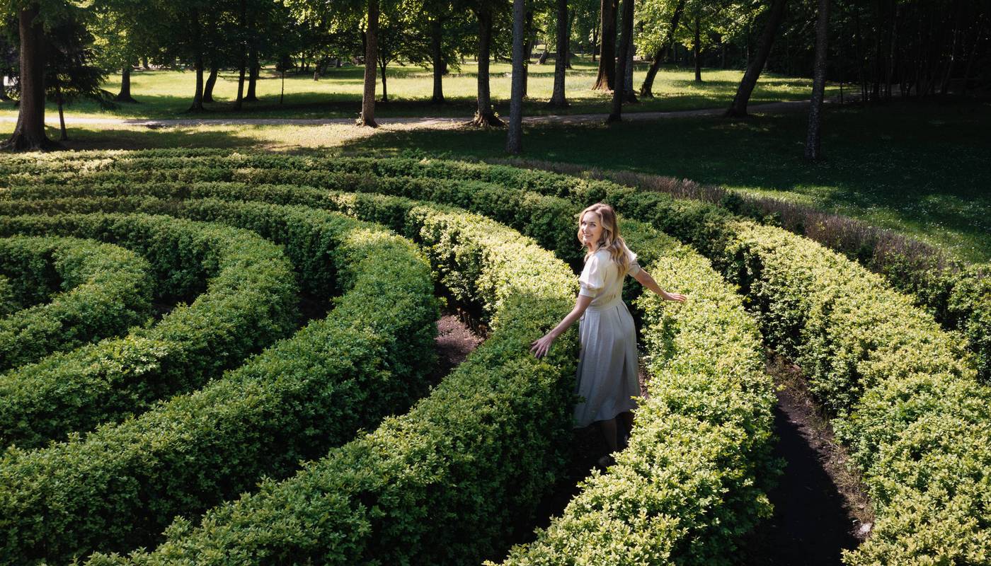 Labyrinth im Kurpark Bad Tatzmannsdorf