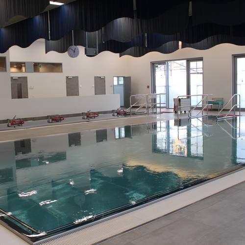 Therapiebecken im Kurmittelhaus