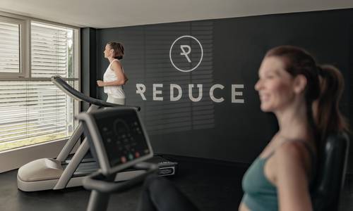 Cardio-Fitnessraum im REDUCE Hotel Vital ****S
