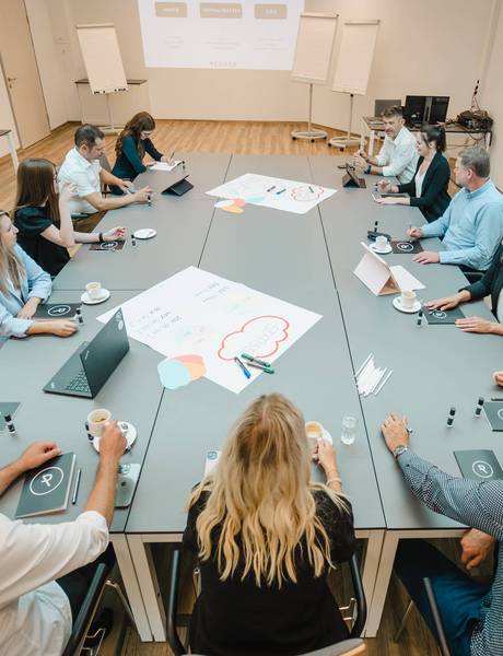 Vortragssaal im REDUCE Kurmittelhaus