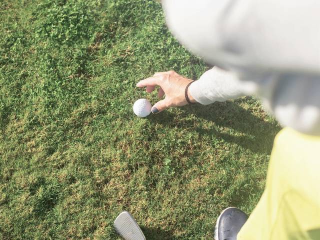 Golfspielerin