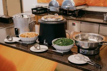 Suppenbuffet im Kurrestaurant