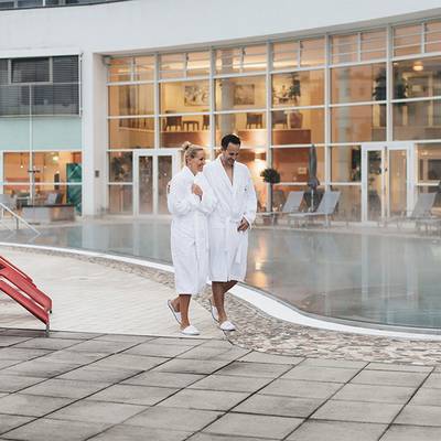 Outdoor Pool im REDUCE Hotel Vital ****S in Bad Tatzmannsdorf