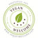 Logo vom Vegan Welcome Siegel